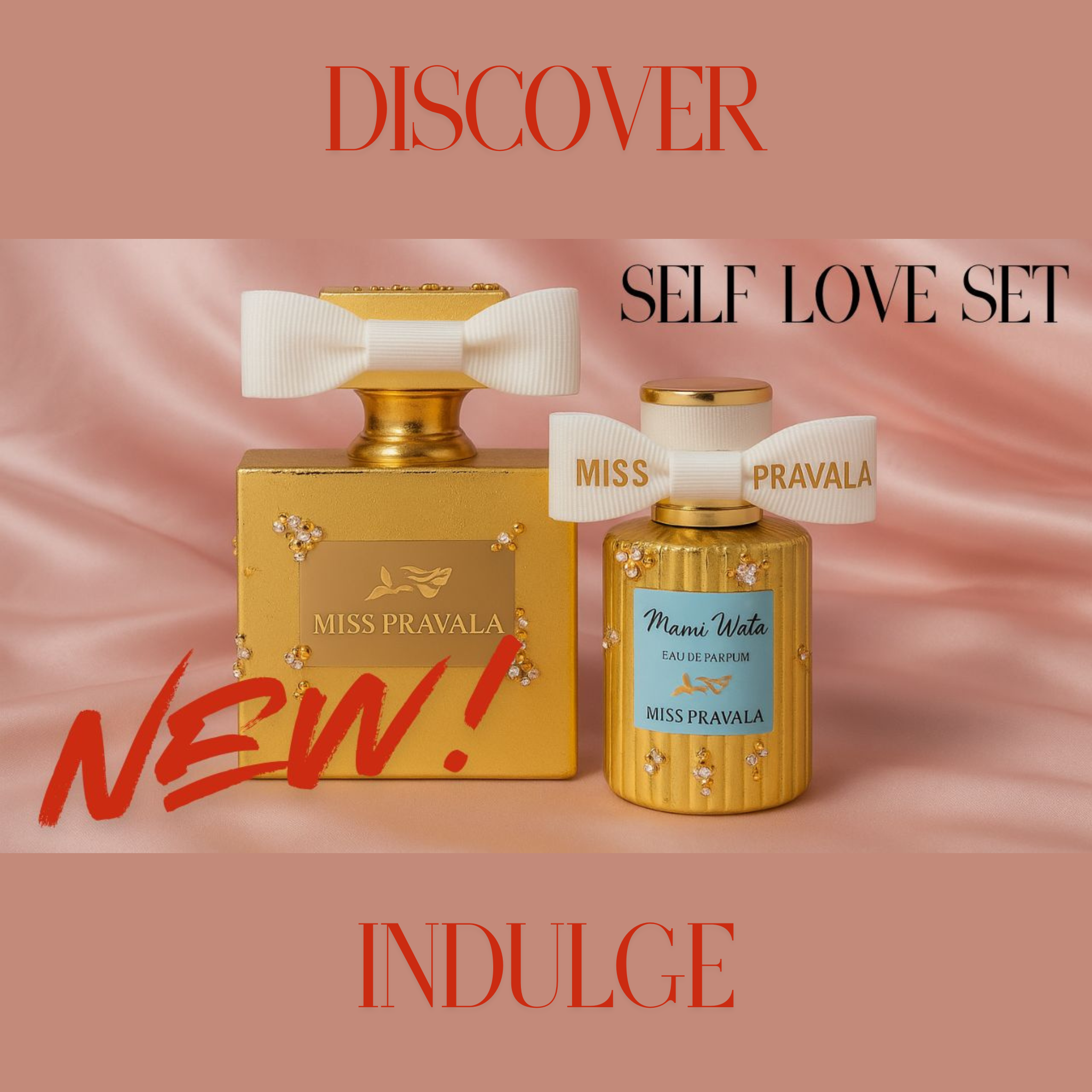 SELF LOVE DIAMOND POTION AND EAU DE PARFUM ENERGY PERFUME SET BY MISS PRAVALA